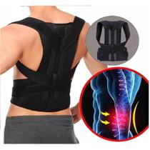 Colete Cinta Reforçada Coluna Lombar Corretor Postura Neopre Colete Cinta Reforçada Coluna Lombar Corretor Postura Neopre