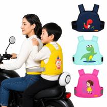 Colete Cinto Segurança Infantil Moto Garupa Ajustável - Colete Cinto Segurança Infantil Moto Garupa Ajustável -