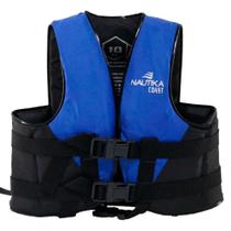 Colete Coast Azul e Preto 40kg - NAUTIKA