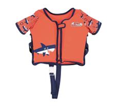 Colete com Espuma Manga Curta - Laranja