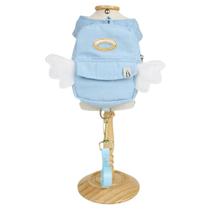 Colete com Guia Mochila Anjinho Azul PP