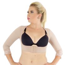 Colete com mangas sem busto