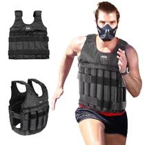 Colete Com Peso Ajustável De 20KG Para Homens E Mulheres, Corrida, Caminhada, Treino, Colete De Peso