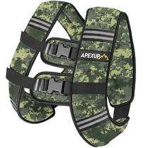 Colete com Peso APEXUP 13,5 kg Verde Camuflado Digital Refletivo Colete com Peso APEXUP 13,5 kg Verde Camuflado Digital Refletivo