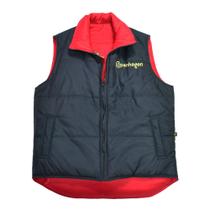 Colete Copenhagen Masculino Dupla Face Verm E Preto