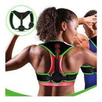 Colete Corretor De Postura Unissex Com 3 Imãs Magnético Ajustável FDA