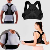 Colete Corretor Postural Ergonômico Ajustável Para Coluna