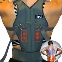 Colete Corretor Postural Magnético Unissex Coluna Tamanho M