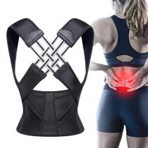 Colete Corretor Postural Ortopédico Coluna Cervical Alinha Postura Tamanho:S - EUBLO ECOMMERCE Colete Corretor Postural Ortopédico Coluna Cervical Alinha Postura Tamanho:S - EUBLO ECOMMERCE