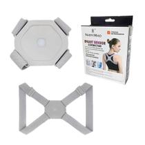 Colete Corretor Vibratório Postural Smart Sensor Cinza Colete Corretor Vibratório Postural Smart Sensor Cinza