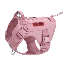 Colete de arnês para cães OneTigris Tactical No-Pull Pink para cães Colete de arnês para cães OneTigris Tactical No-Pull Pink para cães