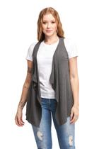 Colete de Bico Blusa Cardigan Feminino Terceira Peça Viscolycra Ca5 Colete de Bico Blusa Cardigan Feminino Terceira Peça Viscolycra Ca5