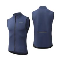 Colete De Ciclismo Unissex À Prova De Vento Com Forro De Fleece Isolante, Casaco De Inverno Para