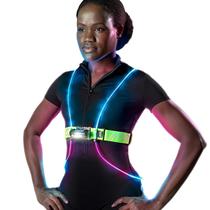 Colete de Corrida noxgear Tracer2 Multicolor 500 lúmens à prova dágua Colete de Corrida noxgear Tracer2 Multicolor 500 lúmens à prova dágua