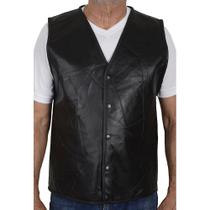 Colete de Couro Motoqueiro Colete de Couro Motoqueiro