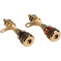 Colete de encadernação Banana Jack Pair Dayton Audio BPA-38G HD Gold Colete de encadernação Banana Jack Pair Dayton Audio BPA-38G HD Gold
