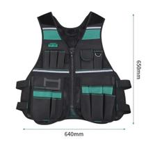 colete de ferramentas portátil profissionais de construção eletricista engenheiro arquiteto multifuncional colete de ferramentas portátil profissionais de construção eletricista engenheiro arquiteto multifuncional