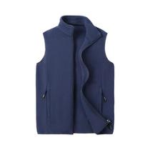 Colete De Fleece Masculino plus Size Quente Para Outono E Inverno, Sem Mangas, Em Cashmere Colete De Fleece Masculino plus Size Quente Para Outono E Inverno, Sem Mangas, Em Cashmere