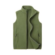 Colete De Fleece Masculino plus Size Quente Para Outono Inverno Sem Mangas Em Cashmere Roupas