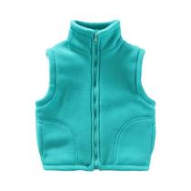 Colete De Fleece Polar Sem Mangas Para Adolescentes, Roupa Quente De Inverno Para Meninos E Meninas