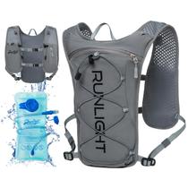 Colete de hidratação Runlight 1,5 L leve cinza Colete de hidratação Runlight 1,5 L leve cinza