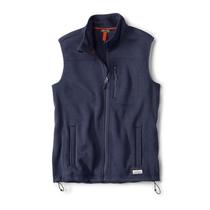 Colete de lã Orvis reciclado para homens True Navy - S Colete de lã Orvis reciclado para homens True Navy - S