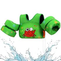 Colete de Natação HeySplash Infantil (10-32kg) - Caranguejo Verde (2-7 anos) Colete de Natação HeySplash Infantil (10-32kg) - Caranguejo Verde (2-7 anos)