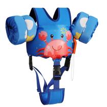 Colete de natação infantil MoKo 6-9-14 kg Arm Floaties Blue & Crab