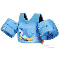 Colete de natação MoKo Toddler Floaties 6-14-14 kg com apito de emergência