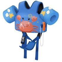 Colete de natação MoKo Toddler Swim Arm Floaties 7-14 kg Blue Crab