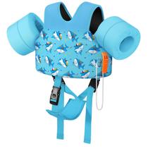 Colete de natação MoKo Toddler Swim Arm Floaties 7-14 kg Blue Shark