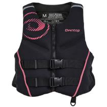 Colete de natação Owntop de neoprene para caiaque adulto masculino e feminino rosa S Colete de natação Owntop de neoprene para caiaque adulto masculino e feminino rosa S
