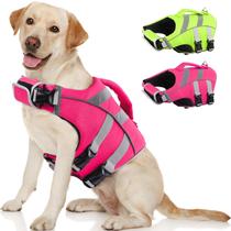 Colete de natação refletivo Dog Life Jacket Kuoser para cães médios