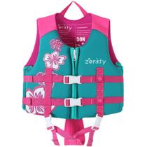 Colete de natação Zeraty Toddler, neoprene, jaqueta flutuante para crianças de 2 a 9 anos