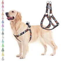 Colete de nylon ajustável PUPTECK No Pull para cães M