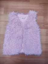 Colete De Pelinho Inverno Menina Criança Moda