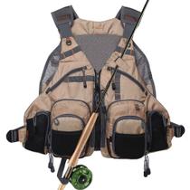 Colete de pesca Kylebooker Fly Fishing Vest Pack para homens e mulheres Colete de pesca Kylebooker Fly Fishing Vest Pack para homens e mulheres