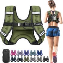 Colete de Peso BAGAIL para Mulheres com Bolso para Celular e Faixas Refletivas Colete de Peso BAGAIL para Mulheres com Bolso para Celular e Faixas Refletivas
