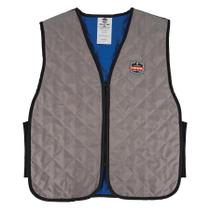 Colete de resfriamento Ergodyne Polymer Zipper Grey XL