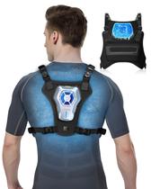 Colete de resfriamento THOUSTA Ventilador portátil portátil recarregável preto