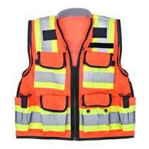 Colete de segurança AdirPro Heavy Duty ANSI Class 2 Laranja Tamanho L Colete de segurança AdirPro Heavy Duty ANSI Class 2 Laranja Tamanho L