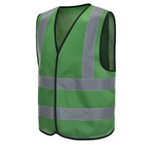 Colete de segurança AYKRM grande e alto verde de alta visibilidade 8XL