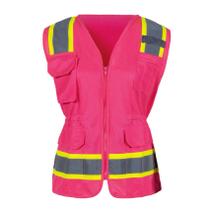 Colete de segurança FONIRRA Hi Vis Reflective com bolsos Classe 2 Colete de segurança FONIRRA Hi Vis Reflective com bolsos Classe 2