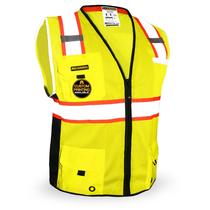 Colete de segurança KwikSafety BIG KAHUNA Classe 2 ANSI OSHA para homens