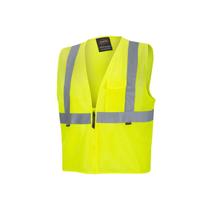 Colete de segurança Pioneer Hi Vis Mesh para homens e mulheres classe 2