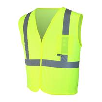 Colete de segurança West Chester SW46206-O Classe II Lime 2 bolsos Colete de segurança West Chester SW46206-O Classe II Lime 2 bolsos