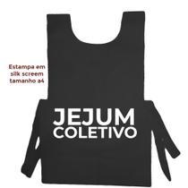 Colete de TNT Preto - Jejum Coletivo - 100 Unidades Colete de TNT Preto - Jejum Coletivo - 100 Unidades