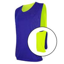 Colete de Treino Dupla Face TRB Azul e Verde Limão Colete de Treino Dupla Face TRB Azul e Verde Limão