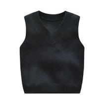 Colete De Tricô Sem Mangas Para Meninos E Meninas, Roupas Escolares De Outono E Inverno, Suéter Colete De Tricô Sem Mangas Para Meninos E Meninas, Roupas Escolares De Outono E Inverno, Suéter