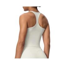 Colete De Yoga Feminino Antichoque Em Formato I, Respirável, Sem Costas, Com Alças Finas, Top